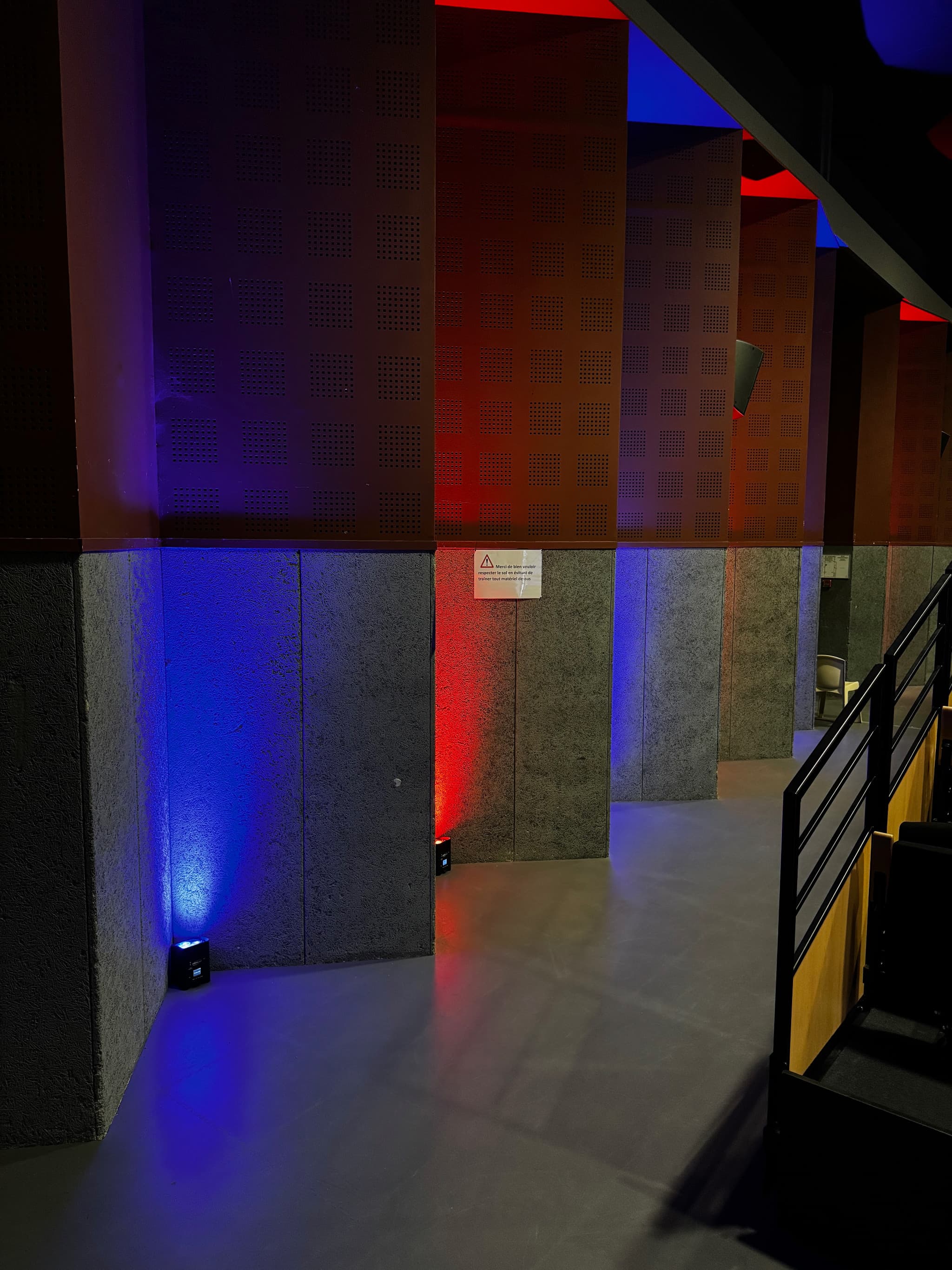 BOX LED BATTERIE 6X15W